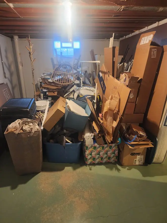 Roll-off dumpster container at job site for Construction Dumpster Rental in St. Augustine Shores